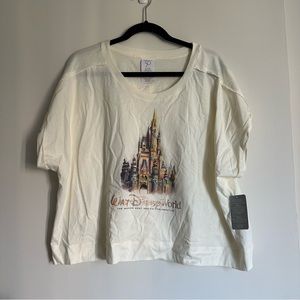 Walt Disney World 50th Anniversary Castle Crop Shirt
